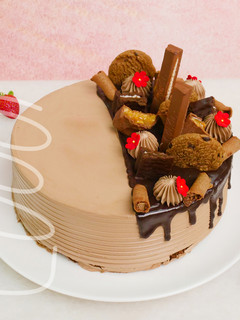 Foto resep Chocolate Peanut Layer Cake