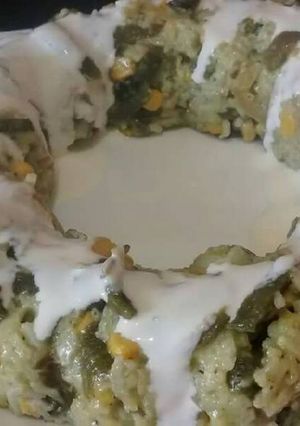 Una foto de Rosca de arroz poblano