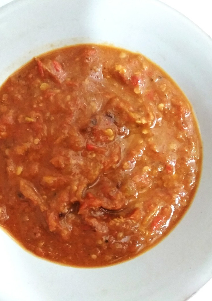 Foto resep Sambal terasi 100% nampol🤣