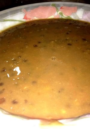 Foto resep Bubur kacang ijo mix mata ikan#BikinRamadanBerkesan