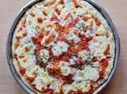 Una foto de masa prepizza