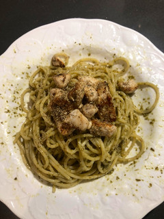 Foto resep Chicken Pesto Pasta