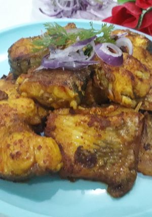 A picture of Simple fish fry.