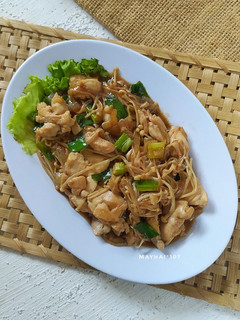 Foto resep Ayam Enoki Teriyaki