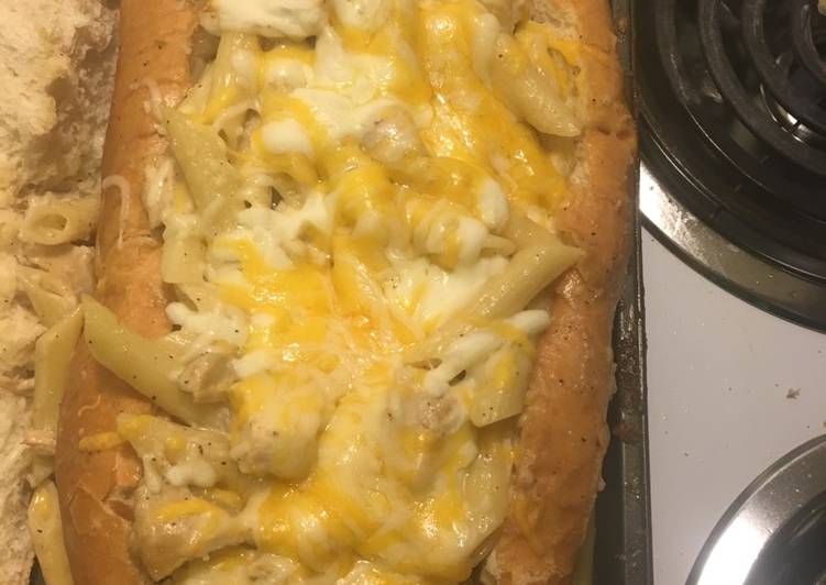 Recipe of Quick Alfredo bread bowl