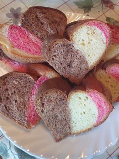 Színes kuglóf recept fotója