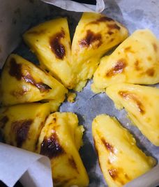 trứng và bột bắp