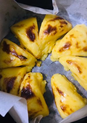 Hình của món Bánh Phomai Trứng Nướng.