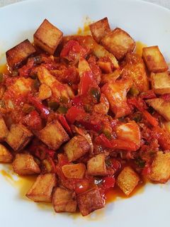 Una foto de Bacalao ajoarriero