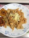 Macarrones con pollo