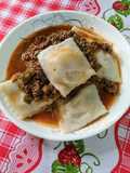 Raviolones de ricota, masa sin huevo