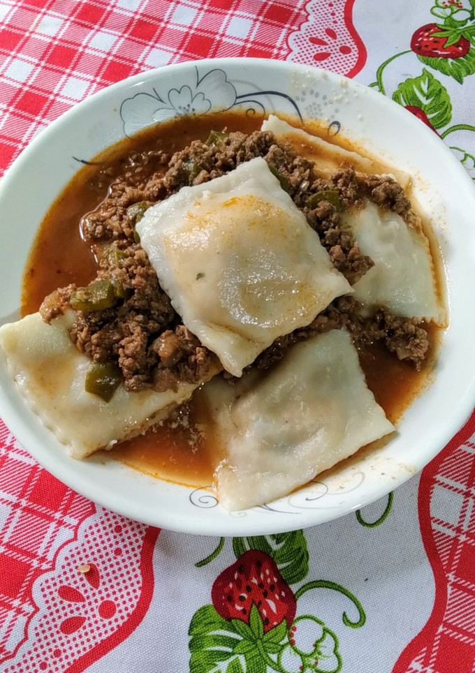 Una foto de Raviolones de ricota, masa sin huevo