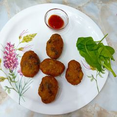 A picture of Spinach Cutlets.