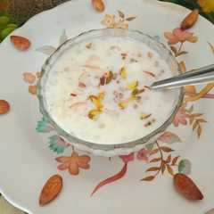 Healthy tasty unique sabudana dry fruit kheer-レシピのメイン写真