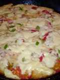 Pizza a la sartén