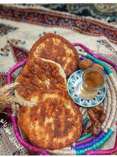 عکسی از دستور تافتون روغنی یا نان روغنی