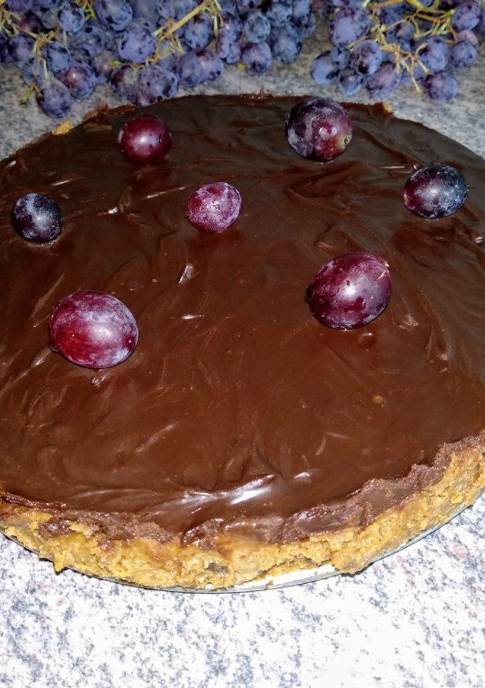 Una foto de Tarta de chocolate vegana