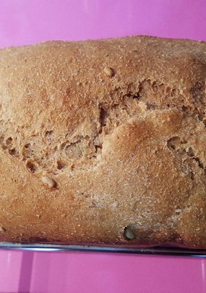A picture of Whole Wheat Spelt Bread in Lidl Bread Maker.