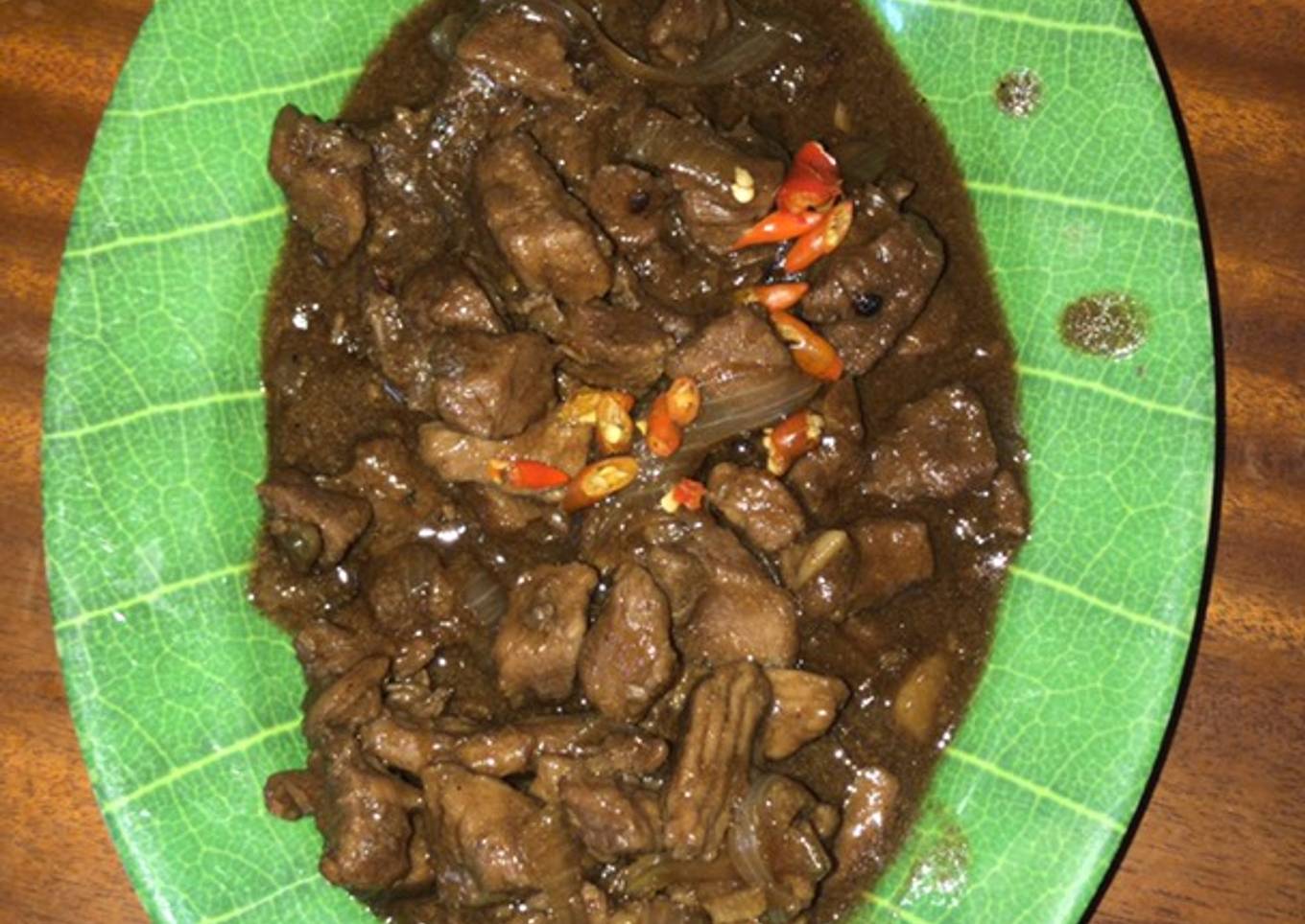 Daging sapi lada hitam