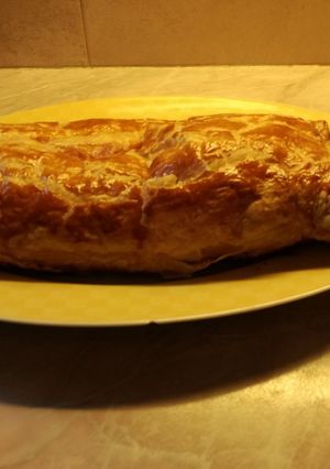 Φωτογραφία της συνταγής Απλή Ζαμπονοτυρόπιτα
