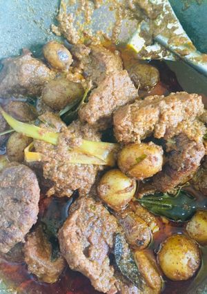 Foto resep Rendang daging sapi