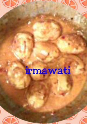 Foto resep Telur Santan Merah
