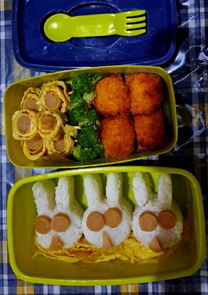 Foto resep Bekal anak bento 2