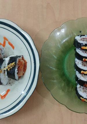 Foto resep Sushi Roll Homemade Nasi Gulung