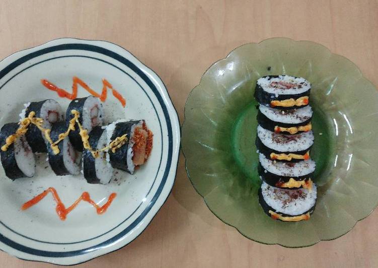 Sushi Roll Homemade Nasi Gulung