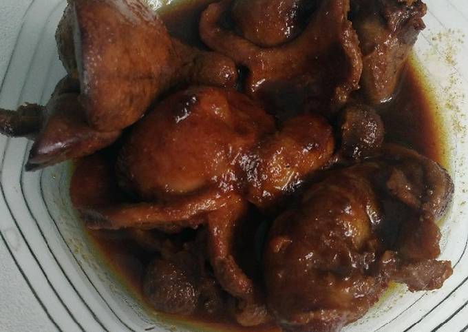 Semur Kecap Ati Ampela