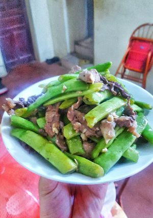 Hình của món Món thịt bòa xào đỗ :v.