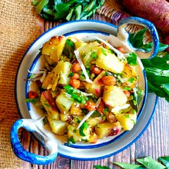 A picture of Sweet potato subji for fasting / vrat.