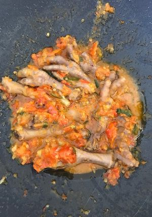 Foto resep Seblak ceker pedes manis 👍🏻