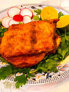 عکسی از دستور ماهی سرخ کرده
