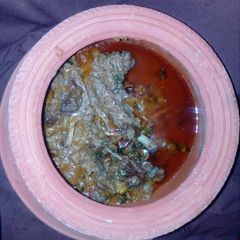 A picture of Katwa gosht.