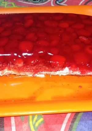 صورة لوصفة تورته الجيلي 🍓🍰