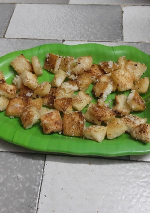கேரமெல் பிரெட் பாப்கார்ன் (Caramel bread popcorn recipe in tamil) செய்முறை முக்கிய புகைப்படம்