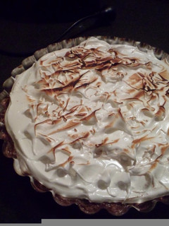 Una foto de Lemon pie sin azúcar!!!!!