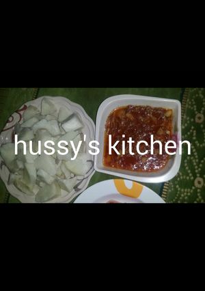 A picture of Boild yam nd cabbage sauce.