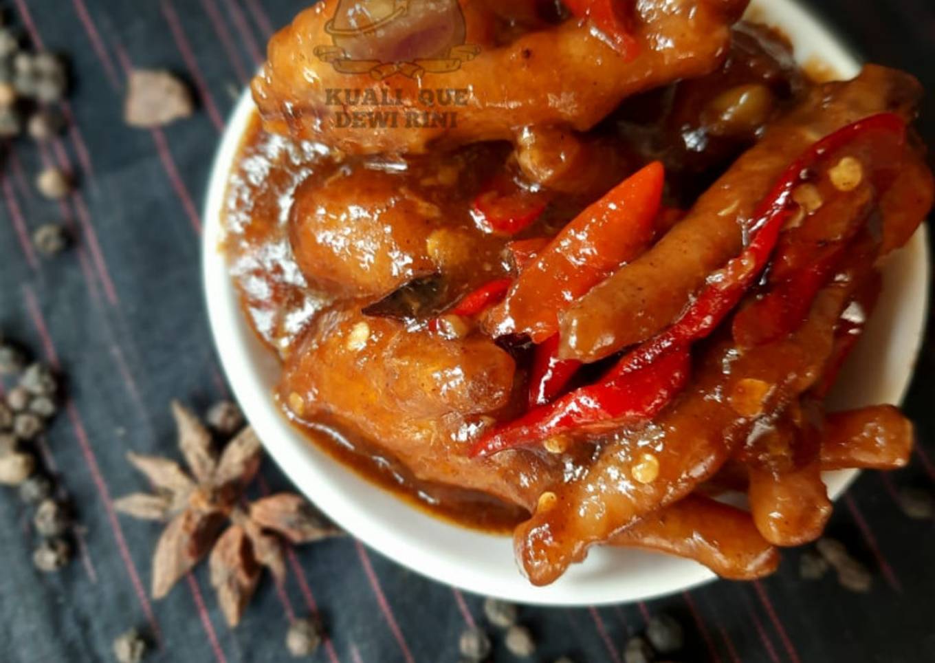Angsio ceker ayam