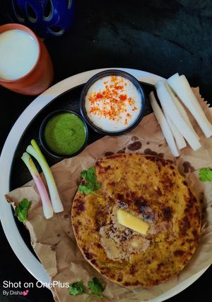 ગોબી સ્ટફ્ડ પરાઠા (Gobi Stuffed Paratha Recipe In Gujarati) રેસીપી મુખ્ય ફોટો