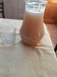 Una foto de Ponche de chirimoya