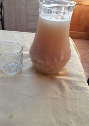 Una foto de Ponche de chirimoya