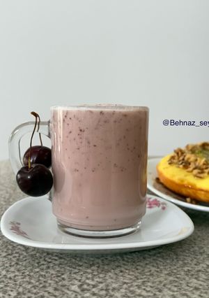 عکسی از دستور اسموتی گیلاس و نارگیل