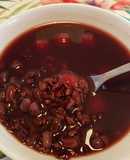 紫米紅豆湯圓/ 紫米紅豆奶