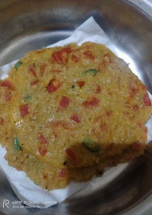 ओट्स चीला (oats cheela recipe in Hindi) रेसिपी मुख्य फोटो