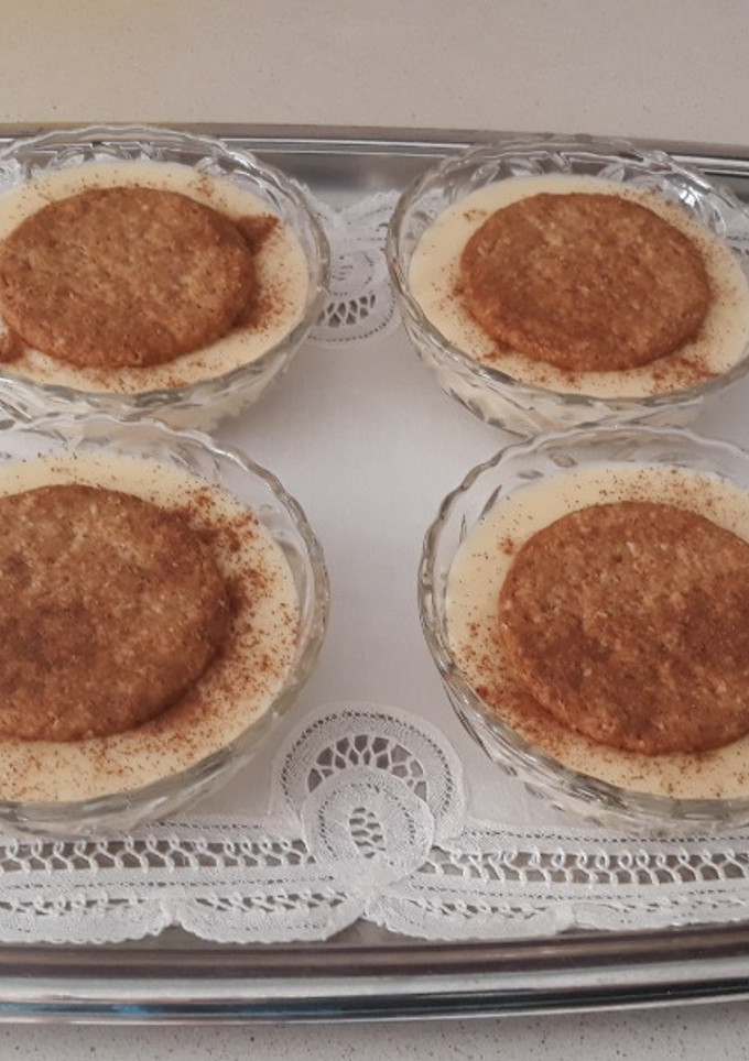 Una foto de Natillas de huevo