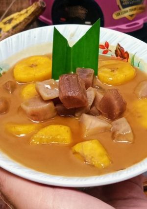 Foto resep Kolak Ubi ungu Pisang Magiccom