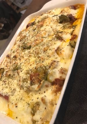 義式焗烤起司蛋餅 的食譜成品照片