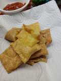 Keju slices panggang